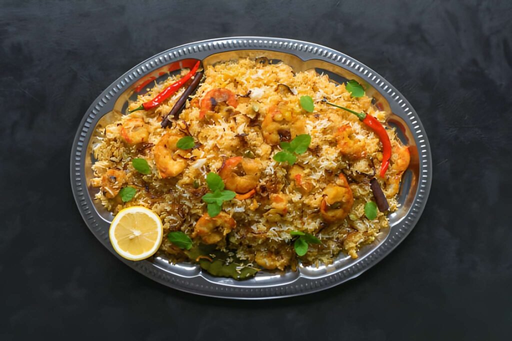 best prawns biryani