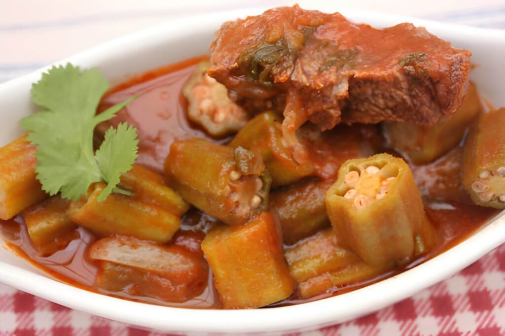 bhindi gosht