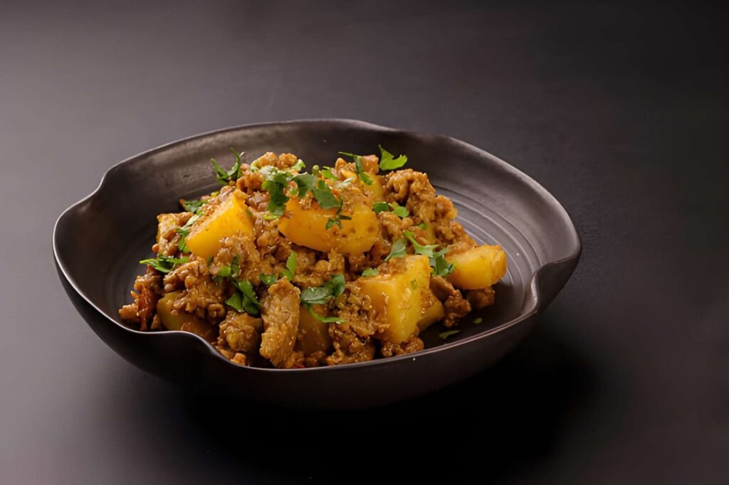 keema aloo curry